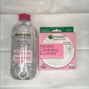Garnier SkinActive Micellar Water with Reusable Eco Pads